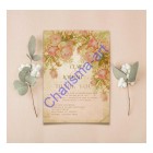 Antique Roses Wedding Stationery Kit Printable Download Canva Template